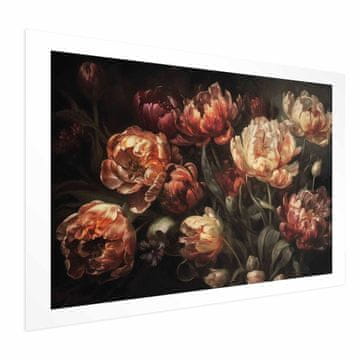 Artgeist Plakat - Cvetoče tulipane