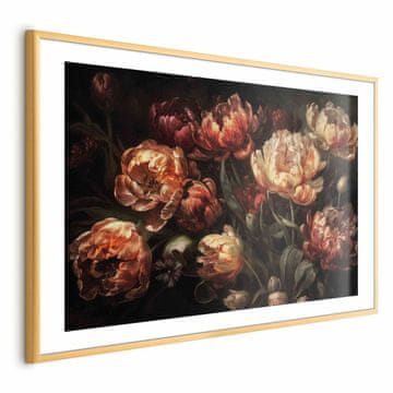 Artgeist Plakat - Cvetoče tulipane