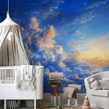 Artgeist Fototapeta - Ko nebo postane platno: umetniško delo narave v oblakih