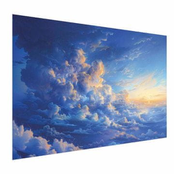 Artgeist Plakat - Ko nebo postane platno: Naravna umetnina v oblakih