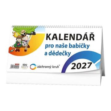 Namizni koledar 2026 Za naše babice in dedke