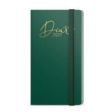 Tedenski žepni dnevnik 2026 Luxi - zelen