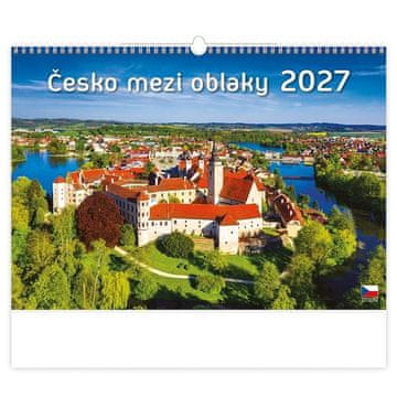 Stenski koledar 2026 Češka med oblaki