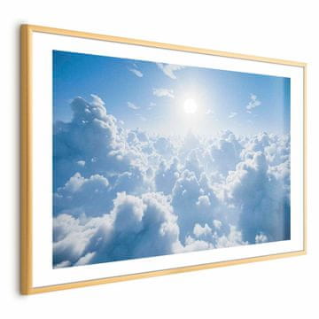 Artgeist Plakat - Nebeški mir: Topli sončni žarki