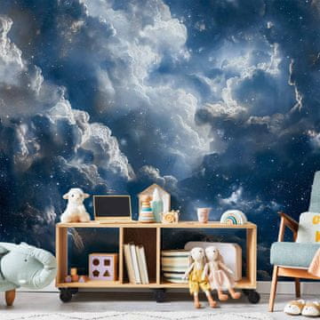Artgeist Foto tapeta - Astronomska čudesa: Oblaki in zvezde v harmoniji