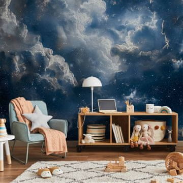 Artgeist Foto tapeta - Astronomska čudesa: Oblaki in zvezde v harmoniji