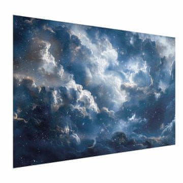 Artgeist Plakat - Astronomska čudesa: Oblaki in zvezde v harmoniji