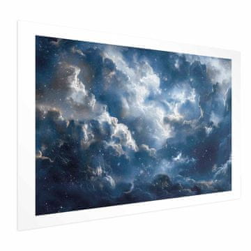 Artgeist Plakat - Astronomska čudesa: Oblaki in zvezde v harmoniji