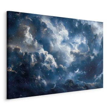 Artgeist Slika - Astronomska čudesa: Oblaki in zvezde v harmoniji