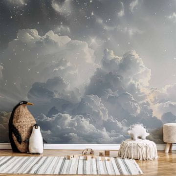 Artgeist Foto tapeta - Astral Peace: Zvezde raztresene po nežnih oblakih