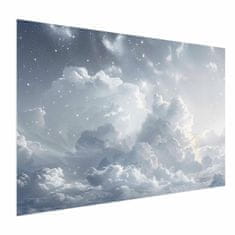 Artgeist Plakat - Astralni mir: Zvezde, raztresene nad tankimi oblaki