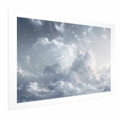 Artgeist Plakat - Astralni mir: Zvezde, raztresene nad tankimi oblaki