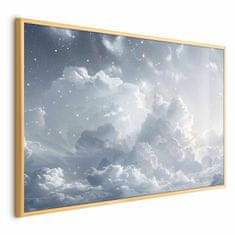 Artgeist Plakat - Astralni mir: Zvezde, raztresene nad tankimi oblaki
