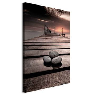 Artgeist Slika - Septembrski sončni zahod (1-delna) vertikalna