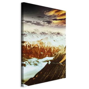 Artgeist Slika - Bakrene gore (1-delna) vertikalna