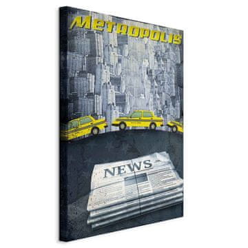 Artgeist Slika - Metropolis (1-delna) navpična