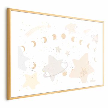 Artgeist Plakat - Luna in zvezde