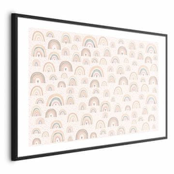 Artgeist Plakat - Mavrice in srčki