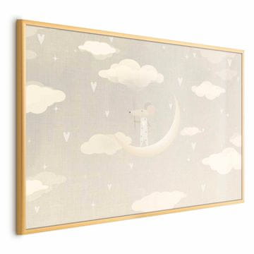 Artgeist Poster - Miška na Luni