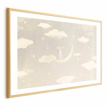 Artgeist Poster - Miška na Luni