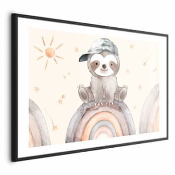 Artgeist Plakat - Žival med zvezdami in mavricami