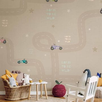 Artgeist Foto tapeta - Dirkalni avtomobili