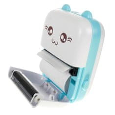 Mini Bluetooth Termalni Tiskalnik | Tiskalnik za nalepke, fotografije, zapiske in etikete | 11 rol papirja | Brez črnila | Android & iOS