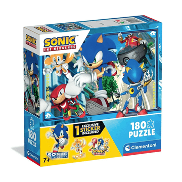 Clementoni Super sestavljanka s 180 kosi. Super barvni Sonic 3.