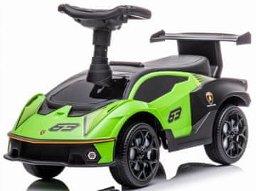 shumee Otroški voziček za enoletnega Lamborghini Essenza SCV12 zelene barve Sun Baby