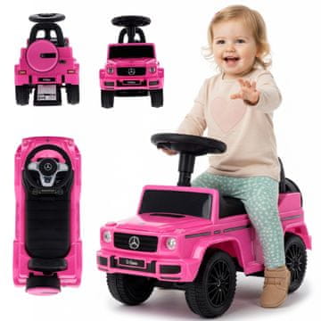 shumee Otroška hojica Mercedes Benz razreda G roza
