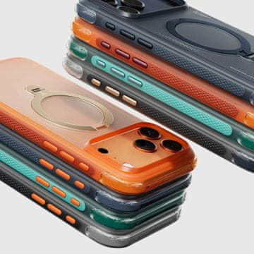 Torras Torras - Ostand Q3 Air za iPhone 17 Pro / Pro Max - Ovitek za iPhone iPhone 17 Pro Max / polnočno modra