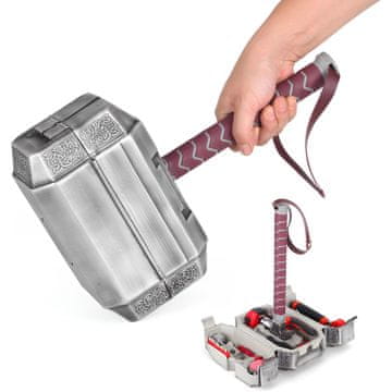 shumee Kovček za orodje Thor's Hammer, prava kovina, 29 kosov