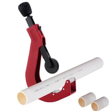 shumee Rezalnik cevi za trde plastike PVC/PE/PPR 50-120 mm