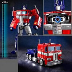shumee 2-v-1 transformirajoči robotski avtomobilček 32 cm - igrača z gibljivimi deli