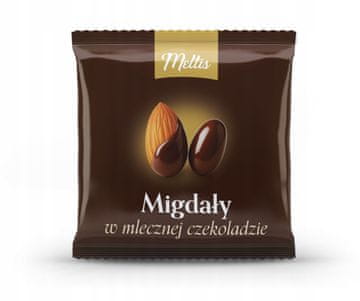 shumee Meltis - Mandlji v mlečni čokoladi 80 g
