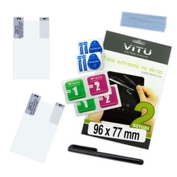 shumee 2 kosa Zaščitna folija za pametni telefon GPS 96x77 mm 9,6 x 7,7 cm 4,8" VITU