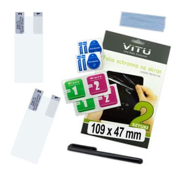 shumee 2x Zaščitna folija za pametni telefon GPS 109 x 47 mm 10,9 x 4,7 cm 4,7" VITU