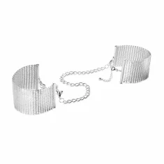 Bijoux Indiscrets Lisice - Bijoux Indiscrets Desir Metallique Cuffs Silver