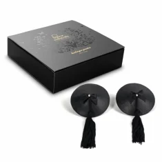 Bijoux Indiscrets Prevleke za bradavice - Bijoux Indiscrets Burlesque Pasties Black
