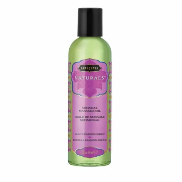 Kama Sutra Masažno olje - Kama Sutra Naturals masažno olje Otok strasti in jagod 59 ml