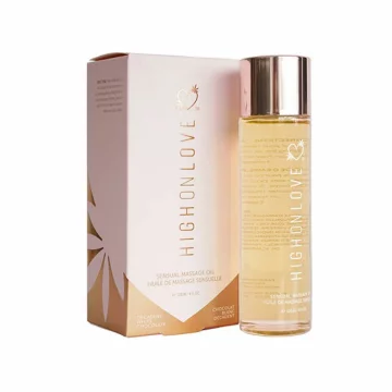 High on Love Masažno olje - HighOnLove Masažno olje Dekadentna bela čokolada 120 ml