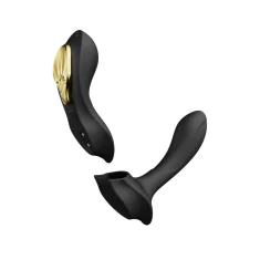 ZALO Zalo - Aya nosljiv vibrator z daljinskim upravljalnikom črne barve