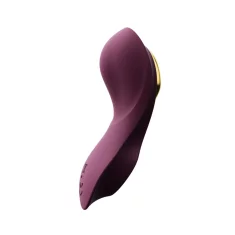 ZALO Zalo - Aya nosljiv vibrator z daljinskim upravljalnikom vijolične barve