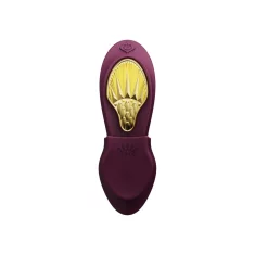 ZALO Zalo - Aya nosljiv vibrator z daljinskim upravljalnikom vijolične barve