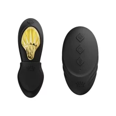 ZALO Zalo - Aya nosljiv vibrator z daljinskim upravljalnikom črne barve