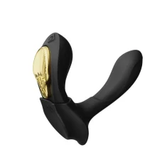 ZALO Zalo - Aya nosljiv vibrator z daljinskim upravljalnikom črne barve