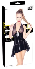 Black Level Črna Level - Seksi mrežasta obleka z velikimi prsmi L