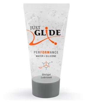 Just Glide Just Glide Performance - medicinsko mazivo na osnovi vode in silikona 20 ml