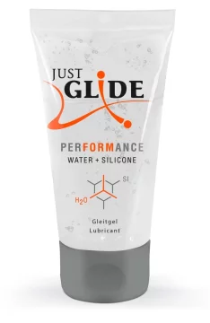 Just Glide Just Glide Performance - medicinsko mazivo na osnovi vode in silikona 50 ml