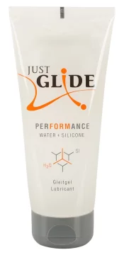 Just Glide Just Glide Performance - medicinsko mazivo na osnovi vode in silikona 200 ml
